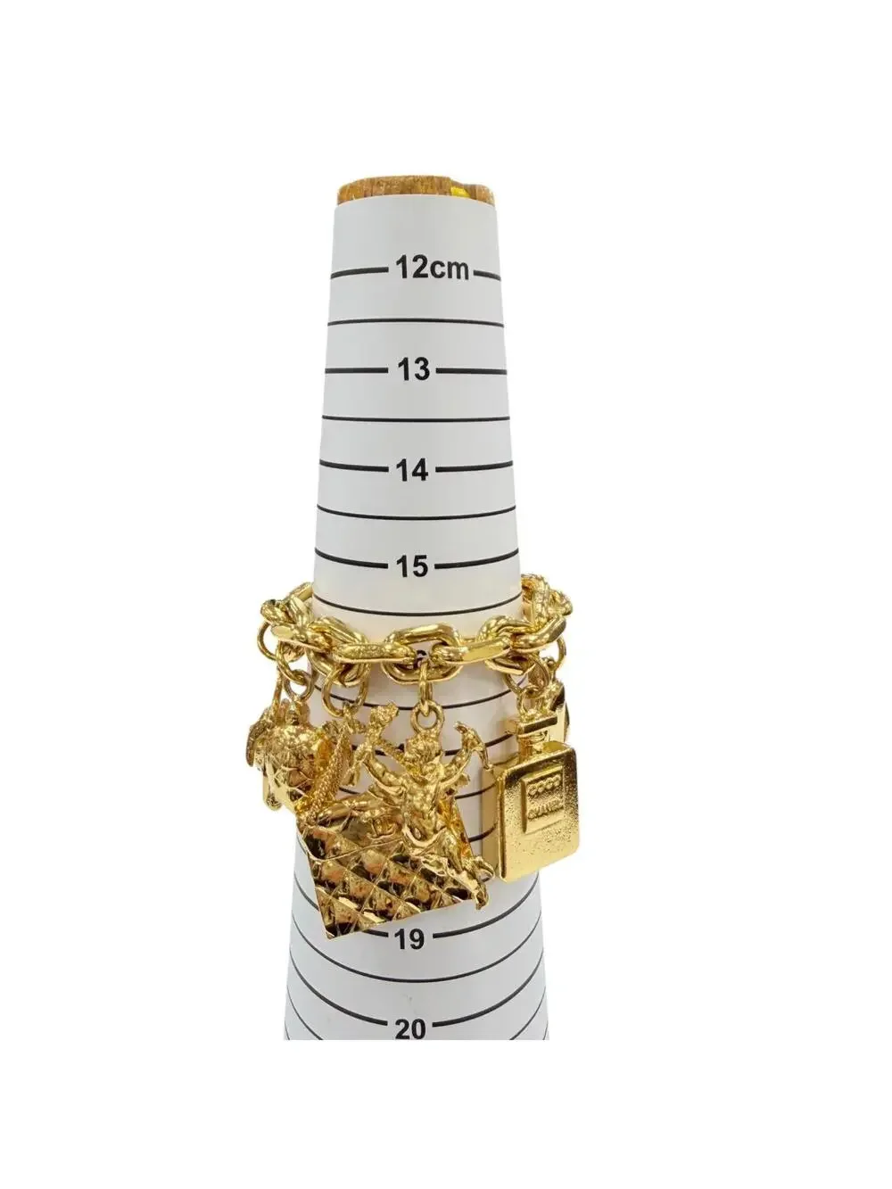 Chanel Vintage Bracelet Metal Gold #327516C11B